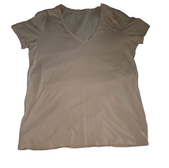 Everlane Tops - Everlane Slim Sleeve V-Neck Tee- M